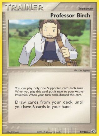 Professor Birch (Reverse Holofoil)