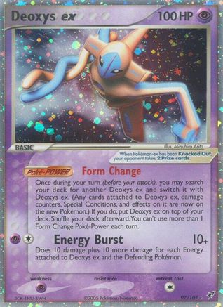 Deoxys ex (Normal Forme) (Holofoil)