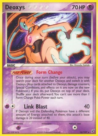Deoxys (Normal Forme) (Reverse Holofoil)