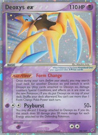 Deoxys ex (Attack Forme) (Holofoil)