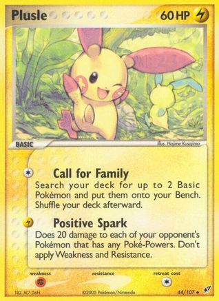 Plusle (Reverse Holofoil)