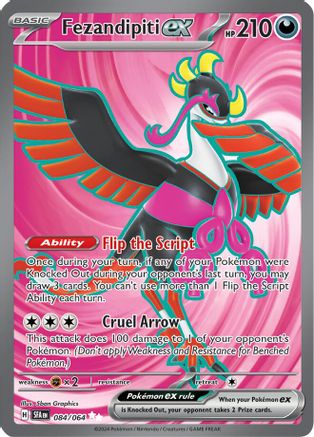 Fezandipiti ex - 084/064 (Holofoil)