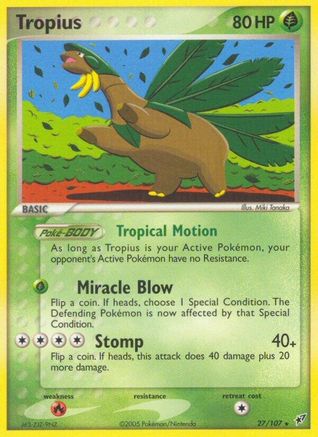 Tropius (Reverse Holofoil)
