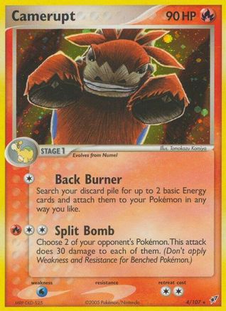 Camerupt (Reverse Holofoil)