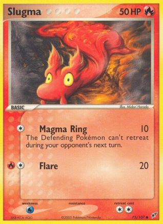 Slugma - 075/107 (Reverse Holofoil)