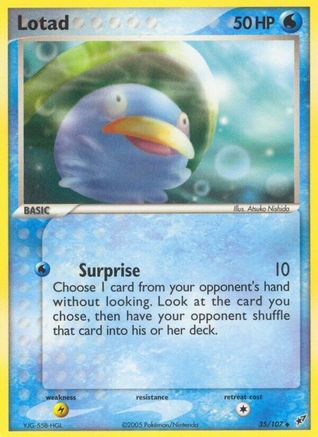 Lotad - 035/107 (Reverse Holofoil)