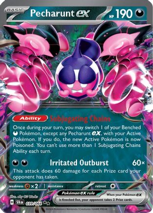 Pecharunt ex - 039/064 (Holofoil)
