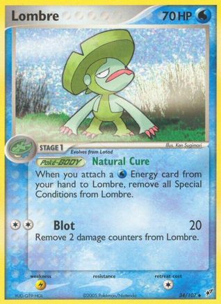 Lombre - 034/107 (Reverse Holofoil)