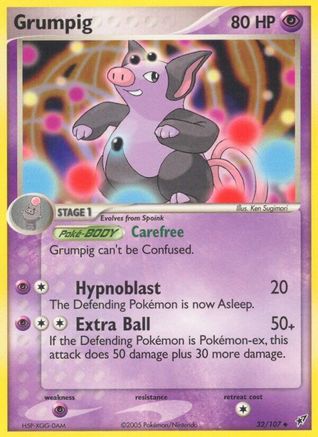 Grumpig (Reverse Holofoil)