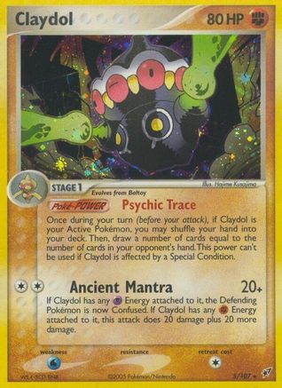 Claydol (Holofoil)