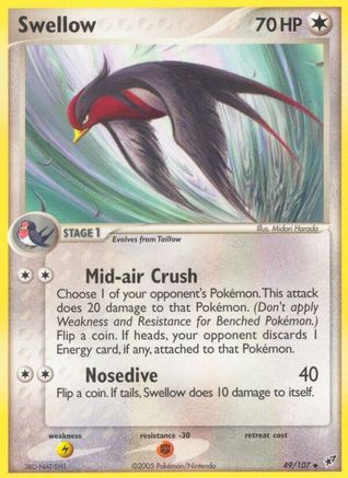 Swellow (Reverse Holofoil)