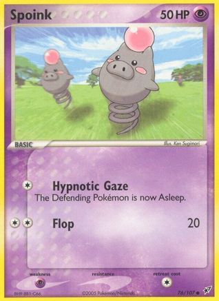 Spoink (Reverse Holofoil)