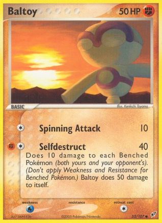Baltoy (Reverse Holofoil)