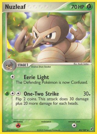 Nuzleaf (Reverse Holofoil)