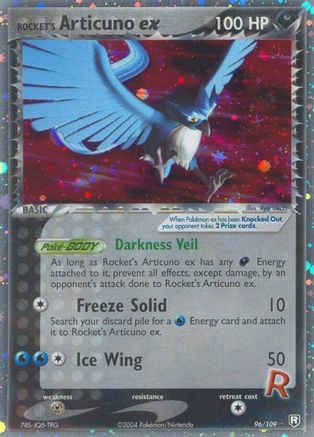 Rocket's Articuno ex (Holofoil)