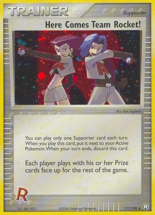 Here Comes Team Rocket! (Holofoil)