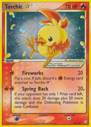 Torchic Star (Holofoil)