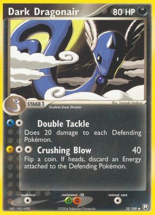 Dark Dragonair - 032/109 (Reverse Holofoil)