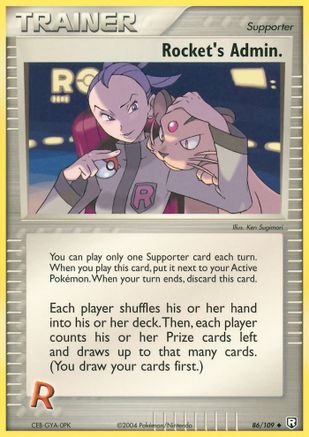 Rocket's Admin. (Reverse Holofoil)