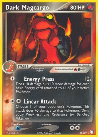 Dark Magcargo (Reverse Holofoil)