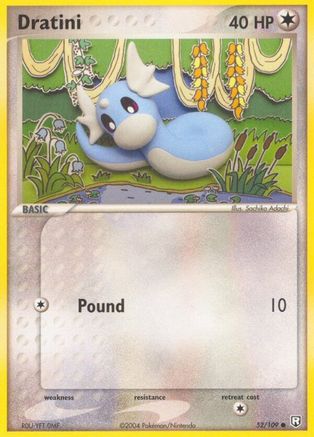 Dratini - 052/109 (Reverse Holofoil)