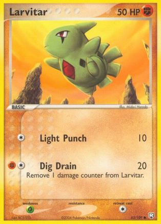 Larvitar - 063/109 (Reverse Holofoil)