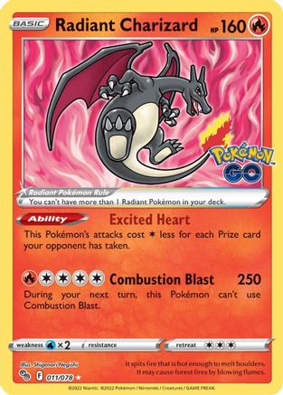 Radiant Charizard (Holofoil)