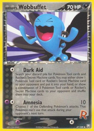 Rocket's Wobbuffet (Reverse Holofoil)