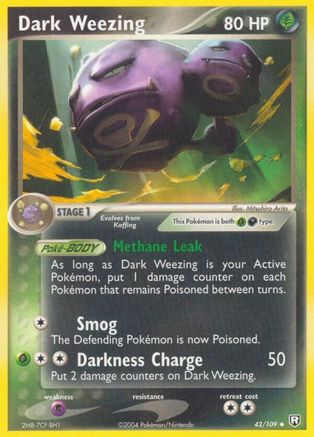 Dark Weezing (Reverse Holofoil)
