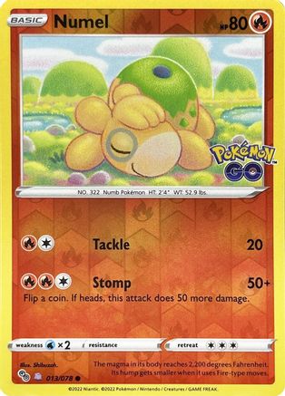 Numel (Peelable Ditto) (Reverse Holofoil)