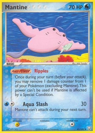 Mantine (Reverse Holofoil)