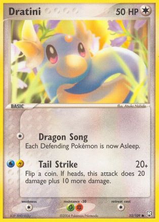 Dratini - 053/109 (Reverse Holofoil)