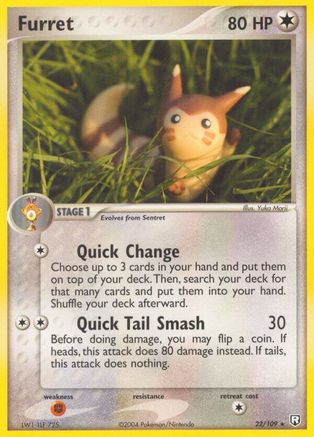 Furret (Reverse Holofoil)