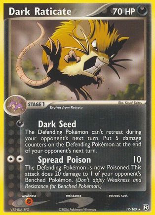 Dark Raticate (Reverse Holofoil)