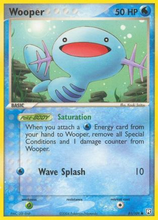 Wooper (Reverse Holofoil)