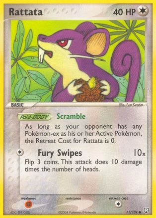Rattata - 071/109 (Reverse Holofoil)