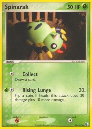 Spinarak (Reverse Holofoil)