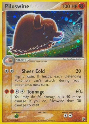 Piloswine (Holofoil)