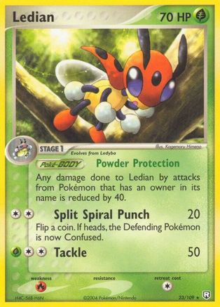 Ledian (Reverse Holofoil)