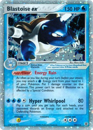 Blastoise ex (Holofoil)