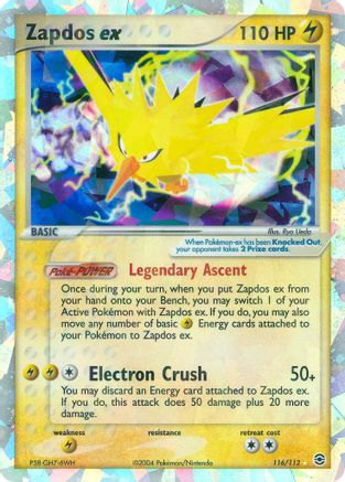 Zapdos ex (Holofoil)