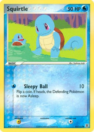 Squirtle - 082/112 (Reverse Holofoil)