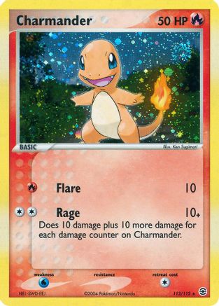 Charmander - 113/112 (Holofoil)