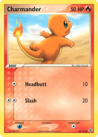 Charmander - 058/112 (Reverse Holofoil)