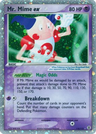 Mr. Mime ex - 110/112 (Holofoil)