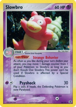 Slowbro (Reverse Holofoil)