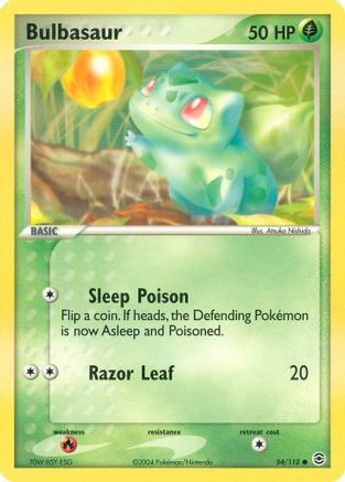 Bulbasaur - 054/112 (Reverse Holofoil)