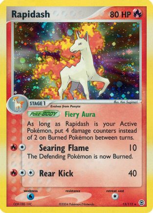 Rapidash (Reverse Holofoil)