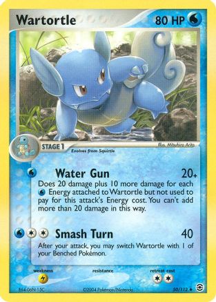 Wartortle (Reverse Holofoil)
