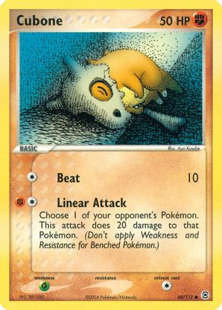 Cubone (Reverse Holofoil)